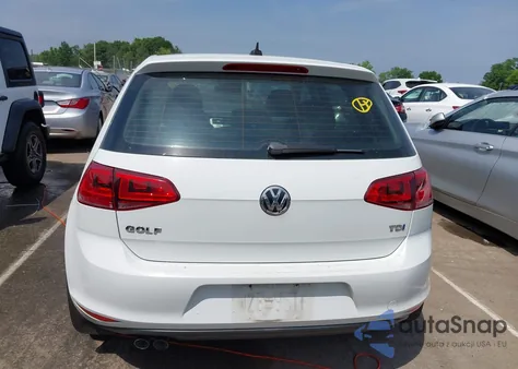 2015 Volkswagen Golf Tdi Se 4-Door из США, поврежденный, VIN 3VW2A7AU2FM046626
